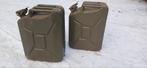 Leger Jerrycan 2x, Verzamelen, Nederland, Overige typen, Ophalen of Verzenden, Landmacht