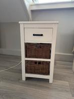Nachtkastje, Huis en Inrichting, Slaapkamer | Nachtkastjes, Ophalen, Gebruikt, Minder dan 45 cm, 55 tot 70 cm