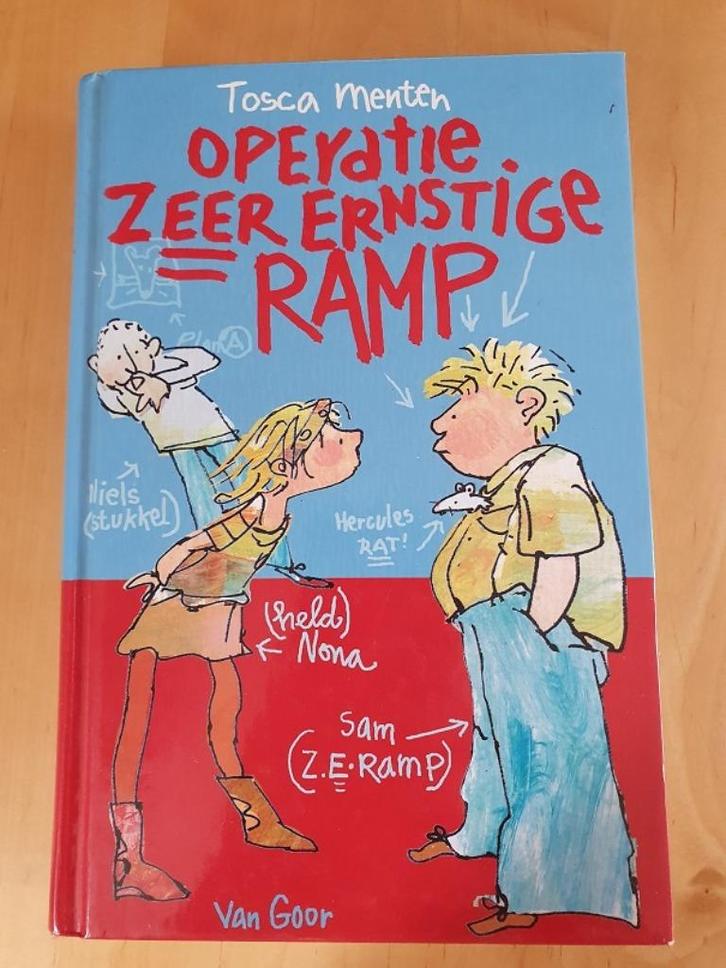 Operatie zeer ernstige ramp van Tosca Menten, Boeken, Kinderboeken | Jeugd | 10 tot 12 jaar, Ophalen of Verzenden