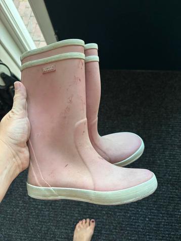 Roze Aigle Regenlaarzen Maat 29 beschikbaar voor biedingen