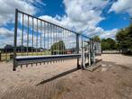 Elektrische schuifpoort Heras, Tuin en Terras, Tuinpoorten, Ophalen, Gebruikt, Schuifpoort, Aluminium
