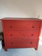 IKEA Hemnes ladekast en commode rood. In zeer goede staat, Huis en Inrichting, Ophalen, Zo goed als nieuw