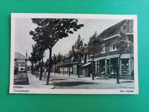 4.2. Den Helder, Crocusstraat. Klein formaat, Verzamelen, Ansichtkaarten | Nederland, Ongelopen, Noord-Holland, Verzenden