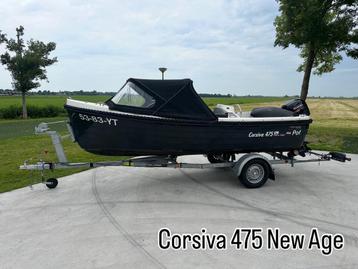Sloep Corsiva 475 New Age te koop aangeboden. beschikbaar voor biedingen
