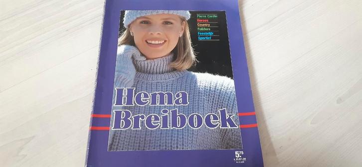 HEMA Breiboek herfst, winter voorjaar 1988-1989, Hobby en Vrije tijd, Breien en Haken, Gebruikt, Breien, Patroon of Boek, Ophalen of Verzenden