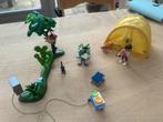 Playmobil kampeer set kamperen tent, Ophalen of Verzenden, Zo goed als nieuw