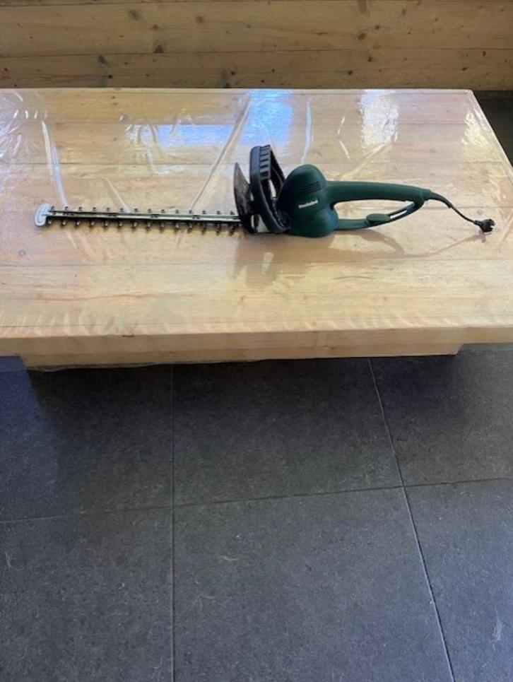 Heggenschaar Metabo HS 55 elektrisch, Tuin en Terras, Heggenscharen, Zo goed als nieuw, Elektrisch, Ophalen