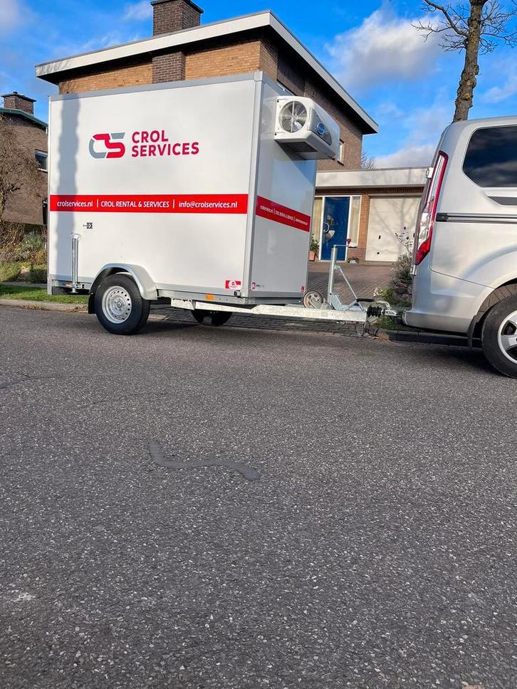 Koelaanhanger te Huur, Hobby en Vrije tijd, Feestartikelen | Verhuur, Overige, Ophalen of Verzenden