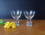 Tapio Wirkkala - Tapio - 2 champagne glazen, Ophalen of Verzenden, Zo goed als nieuw, Glas, Overige stijlen
