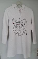 C&A warme meisjes kerst hoodie met lama opdruk - maat S /176, Gebruikt, Meisje, Trui of Vest, C & A