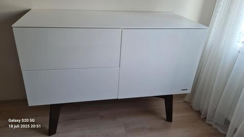 commode kidsmill sixties hoogglans wit, Kinderen en Baby's, Kinderkamer | Commodes en Kasten, Zo goed als nieuw, 90 tot 105 cm