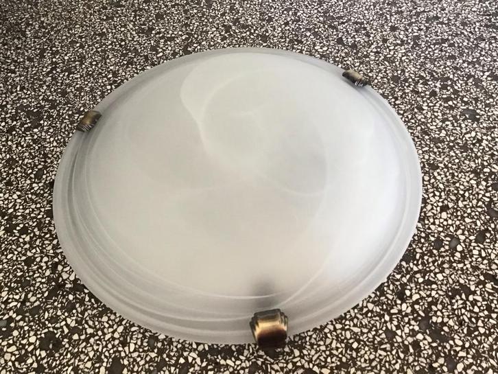 Massive Plafondlamp - Zo goed als nieuw!, Huis en Inrichting, Lampen | Plafondlampen, Zo goed als nieuw, Metaal, Ophalen