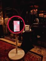 Spiegelphotobooth paal met printer en camera, Ophalen, Gebruikt, Video