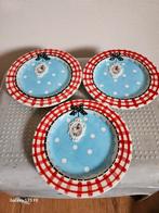 3x Studio Koekepeer gebaksbordjes Viva la Vida, Ophalen of Verzenden, Zo goed als nieuw, Bord(en), Overige stijlen