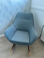 Schommelstoel, Ophalen, Gebruikt, Blauw, Eén