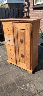 spekkast boerenkast ladekast opbergkast kledingkast, Huis en Inrichting, Ophalen, Gebruikt, 100 tot 150 cm, 50 tot 100 cm