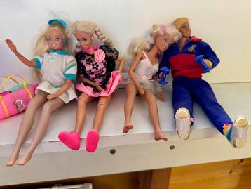 Te koop: barbiepop, Ken, tuinset met enkele accesoires beschikbaar voor biedingen