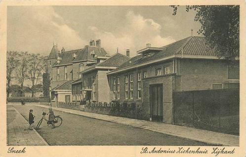 (388-517-021) Sneek St Antonius Ziekenhuis, Verzamelen, Ansichtkaarten | Nederland, Friesland, Verzenden