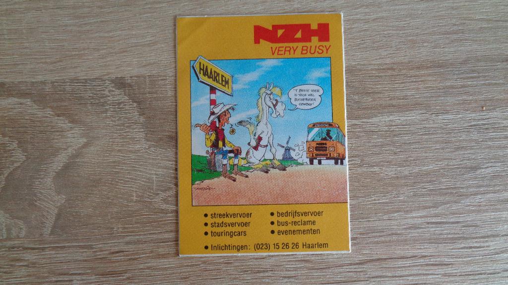 NZH bus, Verzamelen, Verzenden, Zo goed als nieuw, Bedrijf of Vereniging