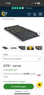 Beter Bed Schotelbodem Discflex vlak, Ophalen, Overige materialen, Zo goed als nieuw, 80 cm