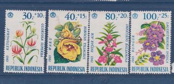 TSS Kavel 4.20048 Indonesië PF minr 499-502 flora           