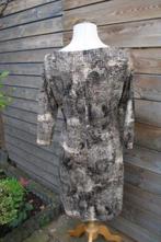 Jurk beige/ zwart Claudia Strater mt 38 OPRUIMING Vaste pri, Maat 38/40 (M), Zwart, Ophalen of Verzenden, Zo goed als nieuw