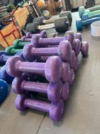 14 x 1 kg  rubberen dumbells Dumbeltjes, Gebruikt, Ophalen of Verzenden, Dumbbell