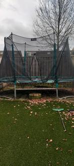 Grote ovale tramoline nog geen half jaar oud!, Ophalen, Zo goed als nieuw