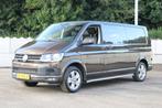 Volkswagen Transporter 2.0 TDI L2H1 DC Comfortline Plus, Auto's, Bestelauto's, Euro 5, Gebruikt, Zwart, 4 cilinders