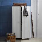 Kast Dennis wit in prima staat, Huis en Inrichting, Ophalen, 100 tot 150 cm, 200 cm of meer, Zo goed als nieuw