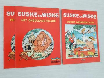 Suske en Wiske - reclame uitgaven Presto Print 2 x beschikbaar voor biedingen