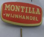 Pin - MONTILLA Wijnhandel, Verzamelen, Speldjes, Pins en Buttons, Ophalen, Zo goed als nieuw, Merk, Speldje of Pin