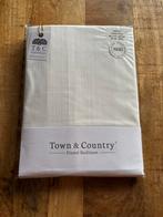Town & Country Hoeslaken 90x210/220, Eenpersoons, Nieuw, Ophalen of Verzenden, Wit