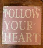 Decoratieve Borden - Follow Your Heart & Love Lives Here, Ophalen of Verzenden, Gebruikt