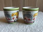 Blond amsterdam mini mokken set van 2 groen blabla, Ophalen of Verzenden, Aardewerk, Blond Amsterdam, Kop(pen) en/of Schotel(s)