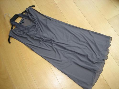 Prachtige combi: halter met overjurk SPIRITUEL 40 snazzeys, Kleding | Dames, Jurken, Nieuw, Maat 38/40 (M), Bruin, Onder de knie