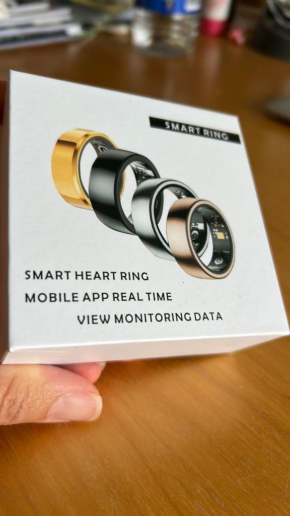 Nieuw! R06 Health Smart Ring – Stainless Steel, Sport en Fitness, Gezondheidsproducten en Wellness, Zo goed als nieuw, Overige typen