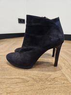 Suede enkellaarsjes donkerblauw maat 41, Blauw, Lage of Enkellaarzen, Ophalen of Verzenden, Gedragen