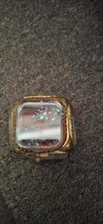 Antiek Sieradendoosje met Fluweel, Antiek en Kunst, Ophalen of Verzenden