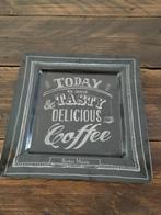 Riviera Maison Delicious Coffee Dienblad Vierkant, Ophalen of Verzenden, Zo goed als nieuw, Vierkant, Kunststof