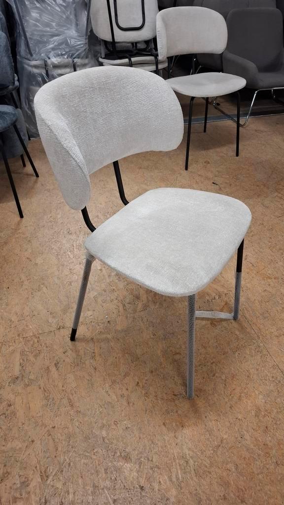 72 restpartij nieuw TRENDY horeca teddy stof retro SALE!!!, Huis en Inrichting, Stoelen, Nieuw, Vijf, Zes of meer stoelen, Metaal