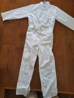 Carnavalsoverall wit. Maat l, Ophalen, Gedragen, Maat 52/54 (L)