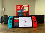 Nintendo Switch OLED + Super Mario Odyssey, Ophalen of Verzenden, Zo goed als nieuw, Met 1 controller, Switch OLED