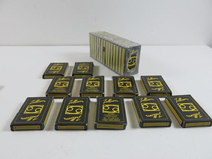 Originele sets speelkaarten pokerkaarten Zillion, Verzamelen, Speelkaarten, Jokers en Kwartetten, Nieuw, Speelkaart(en), Ophalen of Verzenden