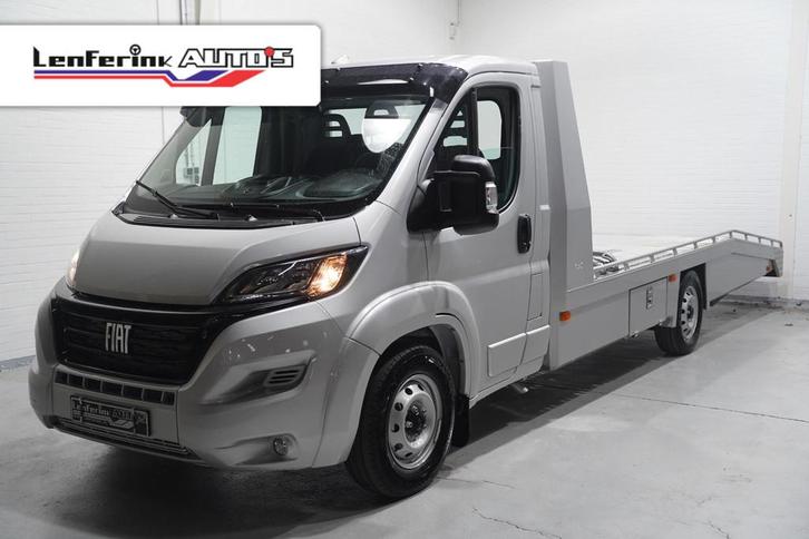 Fiat Ducato 2.2 Mjet 140 pk Autotransporter Tijhof BPM vrij, Auto's, Bestelauto's, Bedrijf, Te koop, ABS, Airconditioning, Alarm