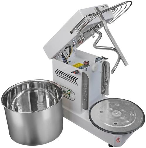 Famag IM5S 230 10 Speed spiraalkneder met afneembare kom, Witgoed en Apparatuur, Keukenmixers, Nieuw, 4 liter of meer, 3 snelheden of meer