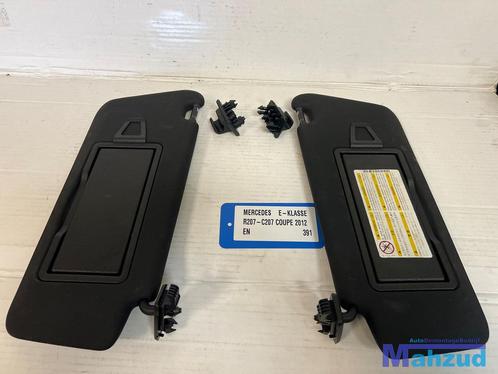 MERCEDES E C207 coupe zwart zonneklep set 2009-2016, Auto-onderdelen, Interieur en Bekleding, Mercedes-Benz, Gebruikt, Ophalen of Verzenden
