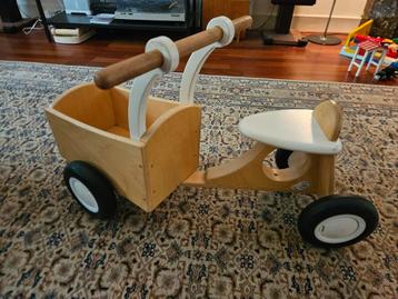 Houten Kinder Bakfietsje beschikbaar voor biedingen