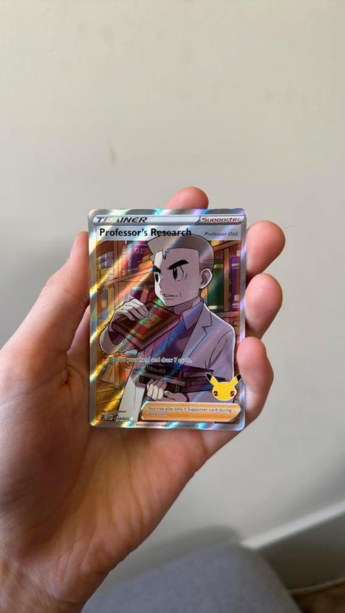 Proffesors research, Hobby en Vrije tijd, Verzamelkaartspellen | Pokémon, Zo goed als nieuw, Ophalen of Verzenden