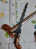 Antieke Keris Nagasasra 13 Luk Ngulit Semongko Solo SUT11, Verzenden